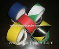 Polyvinyl And Rubber Adhesive Pvc Warning Tape For Building Or Traffic Protection