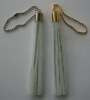 reflective tassel key pendant