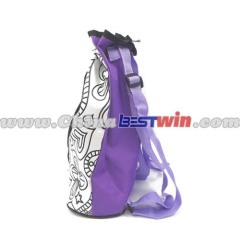 Cheap Factory Wholeasle Customized Children's Doodle Backpack