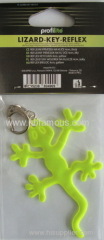 cabrite refletive pvc key pendant bag hanger