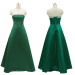 ALBIZIA Green Beaded Wholesale Sexy Satin cheap Bridesmaid Dresses