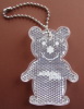 hot sale reflective badge reflective pendant