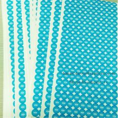 China largest self-adhesive destructible label manufacturer wholesale tiny round blue 8mm diameter warranty screw label