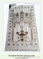 Muslim prayer carpet waterproof portative