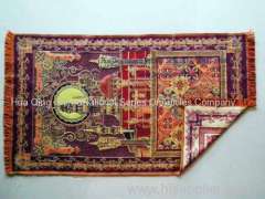 Arab Muslim prayer carpet supply embroidered & pure color