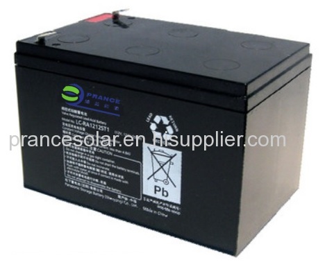 Deep cycle VRLA Solar battery 12V 12Ah