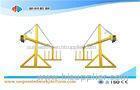 ZLP 630 Rope Suspended Platform Aerial Work Swing Stage Scaffold With Plastic Spray Painted