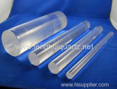 High temperature and high purity quartz rod