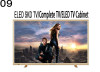 Full HD LED TV-SKD TV Slim-bezel with aluminum alloy in hot sales