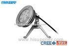 Corrosion - Proof 6w / 18w RGB Underwater LED Spot Light With DMX Controller