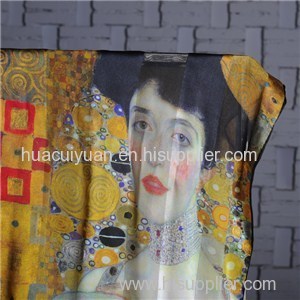 Custom Design Silk Scarf