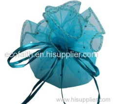 Organza drawstring bag organza pouch