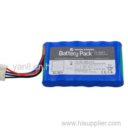 ECG machines Battery for Nihon kohden YS-085P6 PL-V2700 OLG-2800