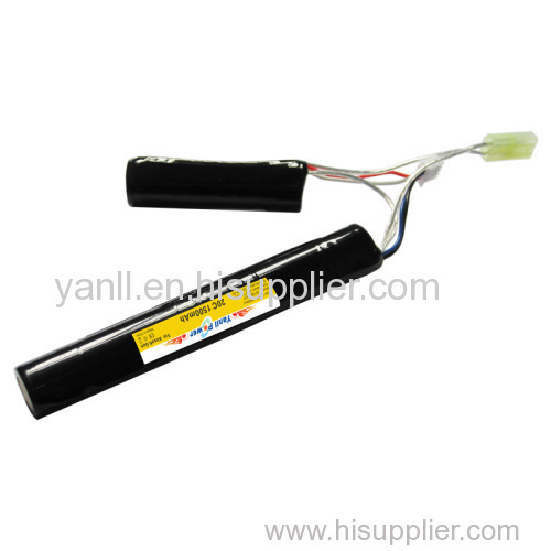 LiFePo4 9.6V 1500mAh Battery Packs for Airsoft gun