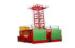 1000 kg Building Site Hoist SS100 / 100 With Typical Steel Rope Length 150 m