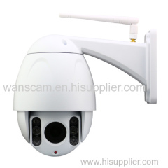 New!!! PTZ 5x Zoom 2Mp Onvif P2P Waterproof Onvif IP Camera build in 16G TF Card max 128GB Wanscam