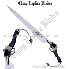 Video Games Functional Squall Gunblade Revolver Sword