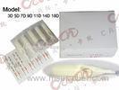 White Short Disposable Plastic Tattoo Tips With EO Gas Sterilization