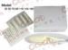 White Short Disposable Plastic Tattoo Tips With EO Gas Sterilization