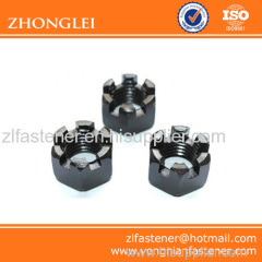 DIN 935 Hex Slotted Nut