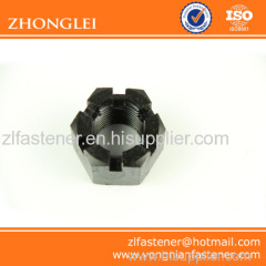 DIN 935 Hex Slotted Nut