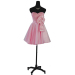 Gorgeous Pink A-line Knee length wholesale Taffeta Short cocktail dress