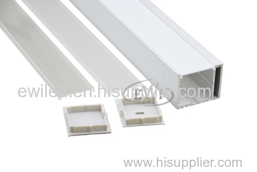 Wall profile aluminium led strip for wall lighting