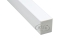 Anodized aluminum profile led strip light w/ plate for ceiling