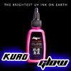 Body Tattooing Purple Tattoo Ink Professional Kuro Sumi Glow Magenta