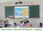 All In One Schools Interactive Whiteboard System with Chalk Writing Green Board