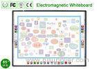 Electromagnetic Interactive Electronic White Boards Multi Launguage High Precision