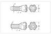 Down-The-Hole Bits B20 Core Drill Bits