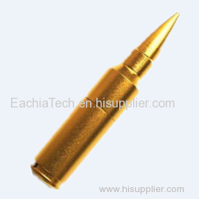 Bullet USB Flash Memory in Metal bespoke usb memory stick bullet and custom flash memory bullet in metal china supplier