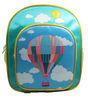 Colorful Cartoon School Bag For Kids Fire Balloon Beautiful Backpacks SGS