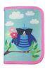 School Owl Zipper Pencil Bag / Zipper Pencil Case 420D With Rubber Puller