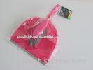 House Upright dustpan and Brush Set with TRP Finishing Pan Edge Rubber Lip