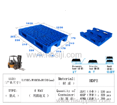 CHINA PLASTIC TRAY 1200 X 1000 X 170MM