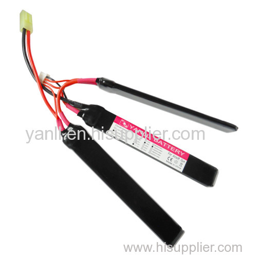 Airsoft Gun Battery Pack 11.1V 1500mAh RC LiPo Battery Pack