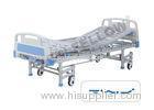 Multifunction mobile Powder - coated Steel Medical Hospital Beds caster wheel