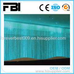 indoor colorful waterfall/ water drop curtain for decorations