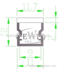 Waterproof led strip aluminum profile for cabinet or bathroom light