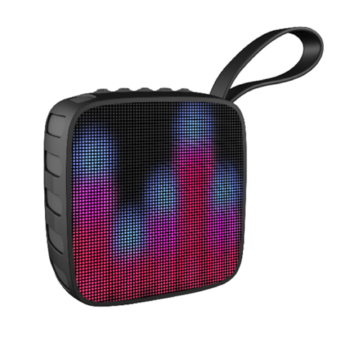 HD Stereo Bluetooth Speaker with 11 Colors Modes LED Light  