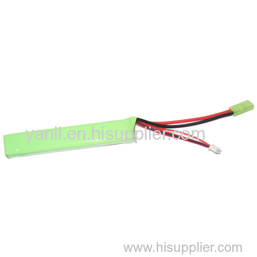 RC LiPo Battery Pack for Airsoft Gun 11.1V 850mAh 15C RC LiPo Battery Pack