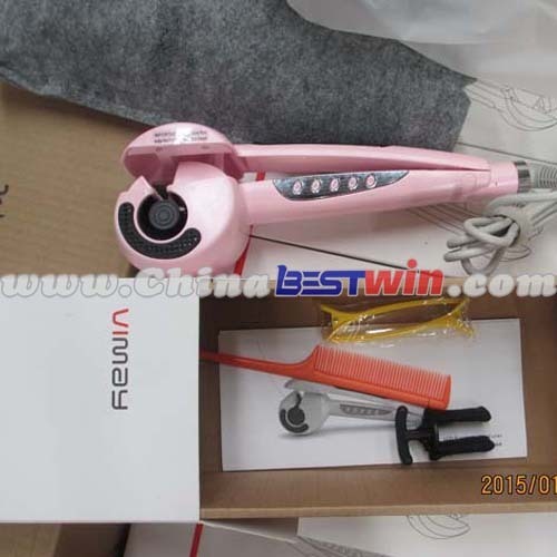 New Pro Automatic Steamer Hair Curler with  LED As Seen On TV