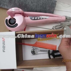 2015 Perfect Curl hair curling iron as seen on tv pink