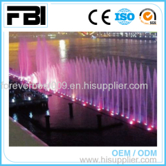 colorful high spray music dancing fountains/ large outdoor running fountains