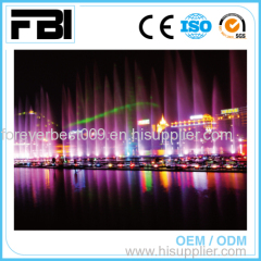 colorful high spray music dancing fountains/ large outdoor running fountains