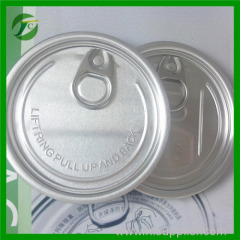 Japanese printing aluminium easy open lid EOE