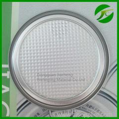 83mm aluminium shell foil lid