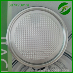 83mm aluminium shell foil lid
